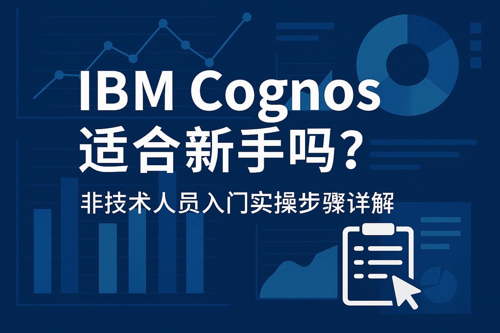 IBM Cognos适合新手吗？非技术人员入门实操步骤详解
